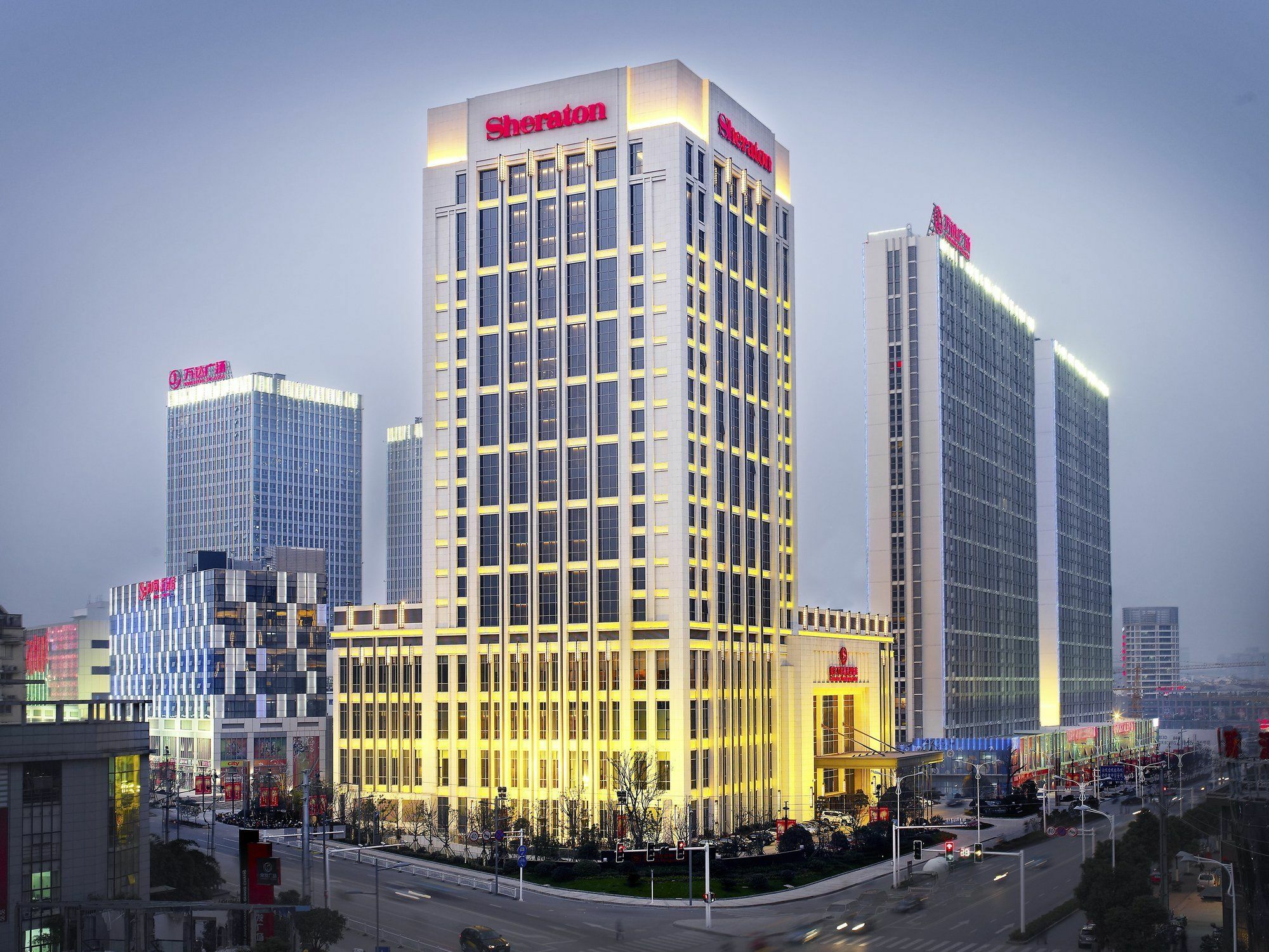 Sheraton Zhenjiang Hotel Exteriör bild
